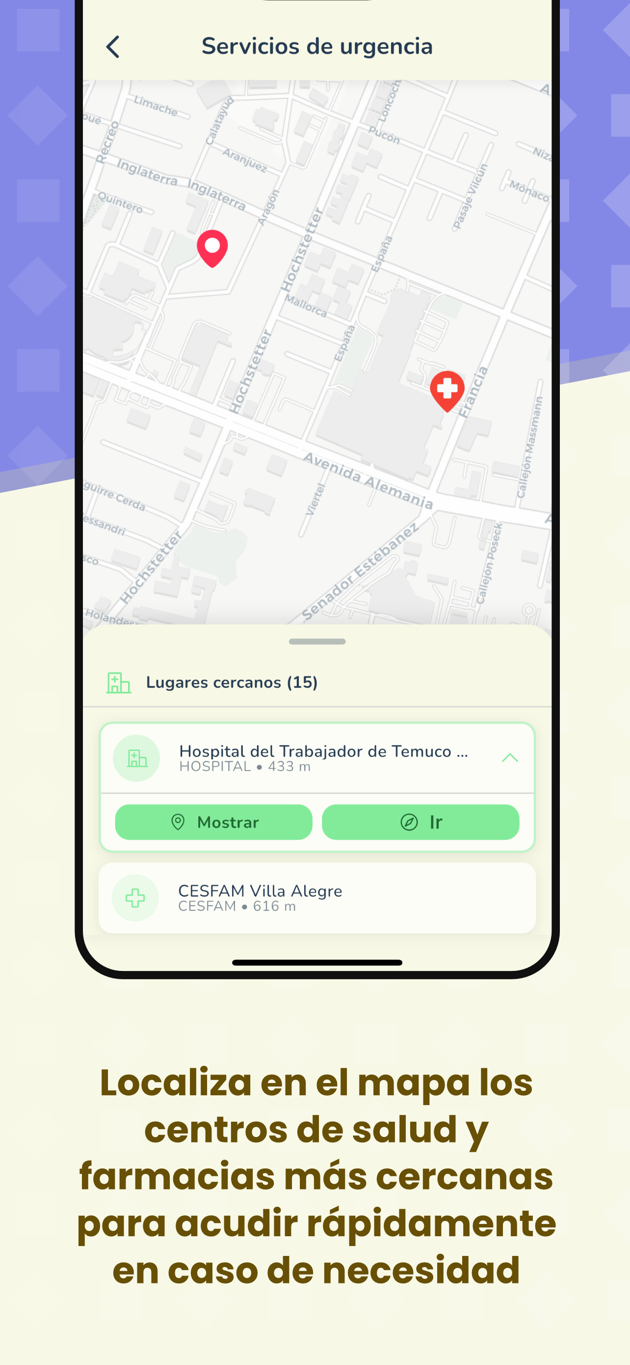 Contactos de emergencia